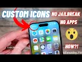How to Get ANY CUSTOM Icon in Your iPhone s Status Bar Leaf Icon Paw Print Icon NO Jailbreak