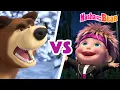 🎄 One, Two, Three! Light the Christmas Tree! 🆚 Mushroom Rain 🍄 ☂️ Mega Battle 🏆🆚💪 Masha and the Bear