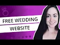How to Make a FREE Wedding RSVP Website with Joy Full Tutorial
