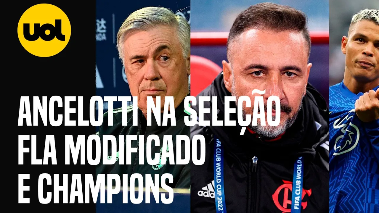 Tironi, Mauro Cezar e PVC debatem Liga dos Campeões, Ancelotti na seleção e Fla modificado