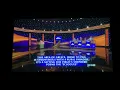 Final Jeopardy, Greatest of All Time Day 4, Game 1 - JAW-DROPPING MOMENT (kind of?) (1/14/20)