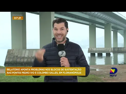 MPSC ainda investiga a situação das pontes Colombo Salles e Pedro Ivo, em Florianópolis