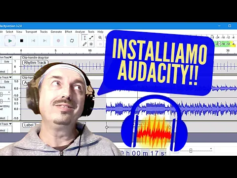 Download MP3 AUDACITY introduzione e installazione - TUTORIAL in italiano per principianti - Editor audio GRATIS!
