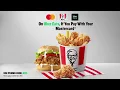 25 OFF your KFC order on Uber Eats
