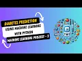 Project 2 Diabetes Prediction using Machine Learning with Python End To End Python ML Project