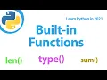 Python built-in functions