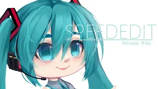 [ Speed Edit - Gacha Club ]🎤 Hatsune Miku 🎼