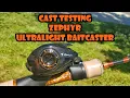 Cast Testing of KastKing Zephyr BFS Rod Reel - Ultralight Fishing Combo