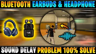 solve free fire bluetooth earphone sound delay game sound delay problem bluetooth headphones solve