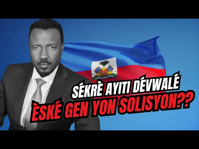 GWO REVELASYON - YON SENATE REVELE SOUS KALAMITE AYITI - ESKE GEN SOLISYON E KOMAN- ABNER GELIN