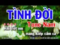 Download Lagu Karaoke Tình Đời Tone Nam Nhạc Sống Dễ Hát | Huỳnh Lê