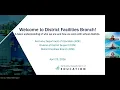 Webinar Introduction to Facilities Branch 101