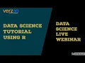 Data Science Tutorial using R Data Science Live Webinar Verzeo