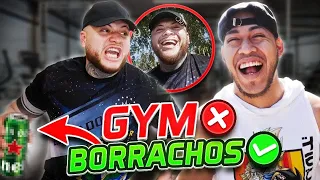 SE EMB0RRACHAN para NO LLEVARLOS al GYM 😂