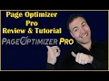 Page Optimizer Pro Review - Page Optimizer Pro Tutorial