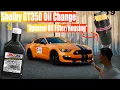 Shelby GT350 Quick and Easy Oil Change New Filter Design 2017-20