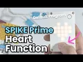 SPIKE Prime Tutorial 1 1 Heart Function Default Program