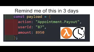 How to trigger a lambda function at a specific time