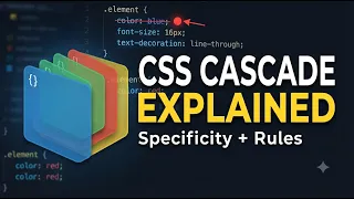 CSS Specificity Cascade EXPLAINED Why Your Styles Don t Apply CSS Fundamentals Explained