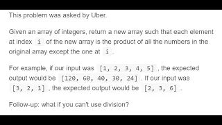 Daily Coding Challenge