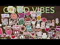 100 pack of stickers from Walmart Peace and hippie stickers