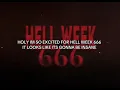 Upcoming Hell Week