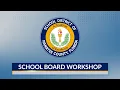 School Board Workshop October 31 2025