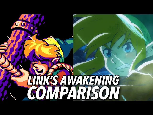 The Legend of Zelda: Link's Awakening Graphics Comparison