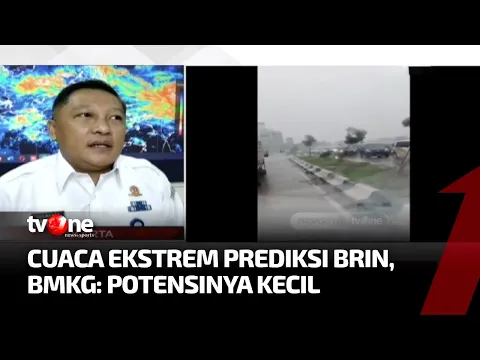 Deputi BMKG Jelaskan Prediksi Cuaca Ekstrem hingga Akhir Tahun
