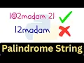 Python Tutorial Check if a String is a Palindrome Ignore Case Punctuation