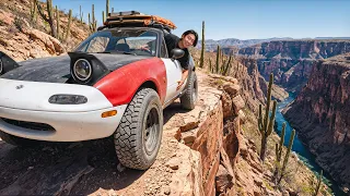 Intentando cruzar el desierto en autos baratos