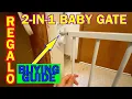 Regalo 2-in-1 Extra Wide Baby Gate