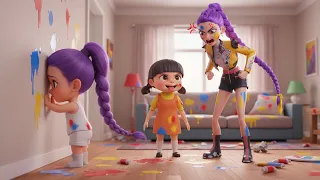 Poor Little Young Rumi 😭💔 & Evil Doll’s Secret Plan | Become Famous Artist