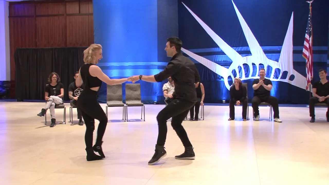 Liberty Swing 2018 Champion Strictly Swing Finals Jordan Frisbee & Victoria Henk