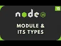 Node js Tutorial Modules and Their Types Explained with Simple Analogy