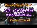 Download Lagu Karaoke Nếu Có Yêu Tôi (ST:Nguyễn Đức Duy)| Tone Nữ | Karaoke By Ha Thu 2