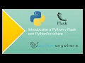 Introduccion simple a Python con Flask en PythonAnywhere