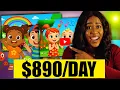 Lagu Make $890/Day Posting Faceless AI Kids Songs 