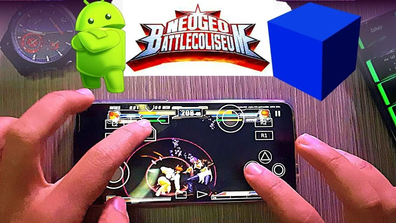 Neo Geo Battle Coliseum - PS2 Emulator Android Gameplay - Aether SX2 APK - Neo Geo Battl Mobile 2022