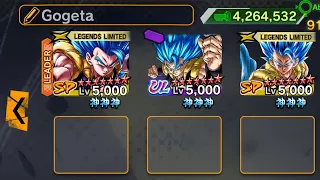 triple gogeta blue destruction 