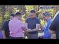U S Senator candidate Lucas Kunce talks about firearm incident during Missouri campaign stop