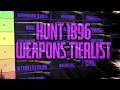 Hunt Showdown 1896 Weapon Tierlist October 2024