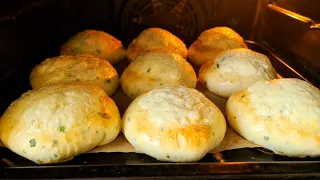 Они мягкие, как облако! ВОЗДУШНАЯ ВЫПЕЧКА с начинкой! Простой рецепт быстрой выпечки!