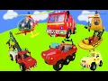 Download Lagu Fireman Sam Toys | Firefighters in fire trucks save the day| housefires | Firefighter Toys Unboxing