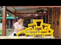 Lagu How to make super beautiful wooden chairs to sell at the market - Peaceful Life