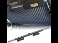 UV Sun and Heat Reflector Retractable Car Windshield Sun Shade