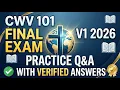 FINAL EXAM CWV 101 V1 LATEST 2024 2025 UPDATE CHRISTIAN WORLDVIEW QUESTIONS AND VERIFIED ANSWERS 100
