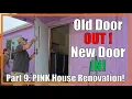 Replacing a Mobile Home Door with a Full-Size Exterior Door