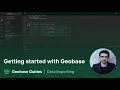 Getting started with Geobase Studio