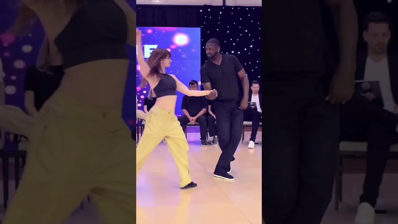 What a connection 🩵 #improv #westcoastswing